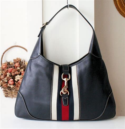 gucci hobo bag navy blue.